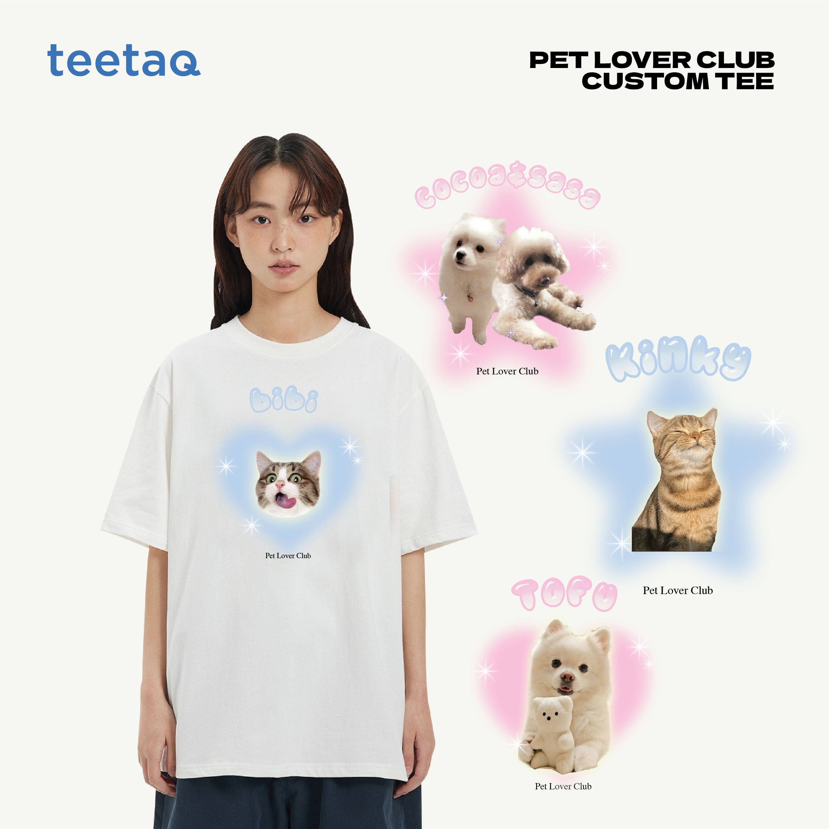 「PET LOVER CLUB」CUSTOM TEE