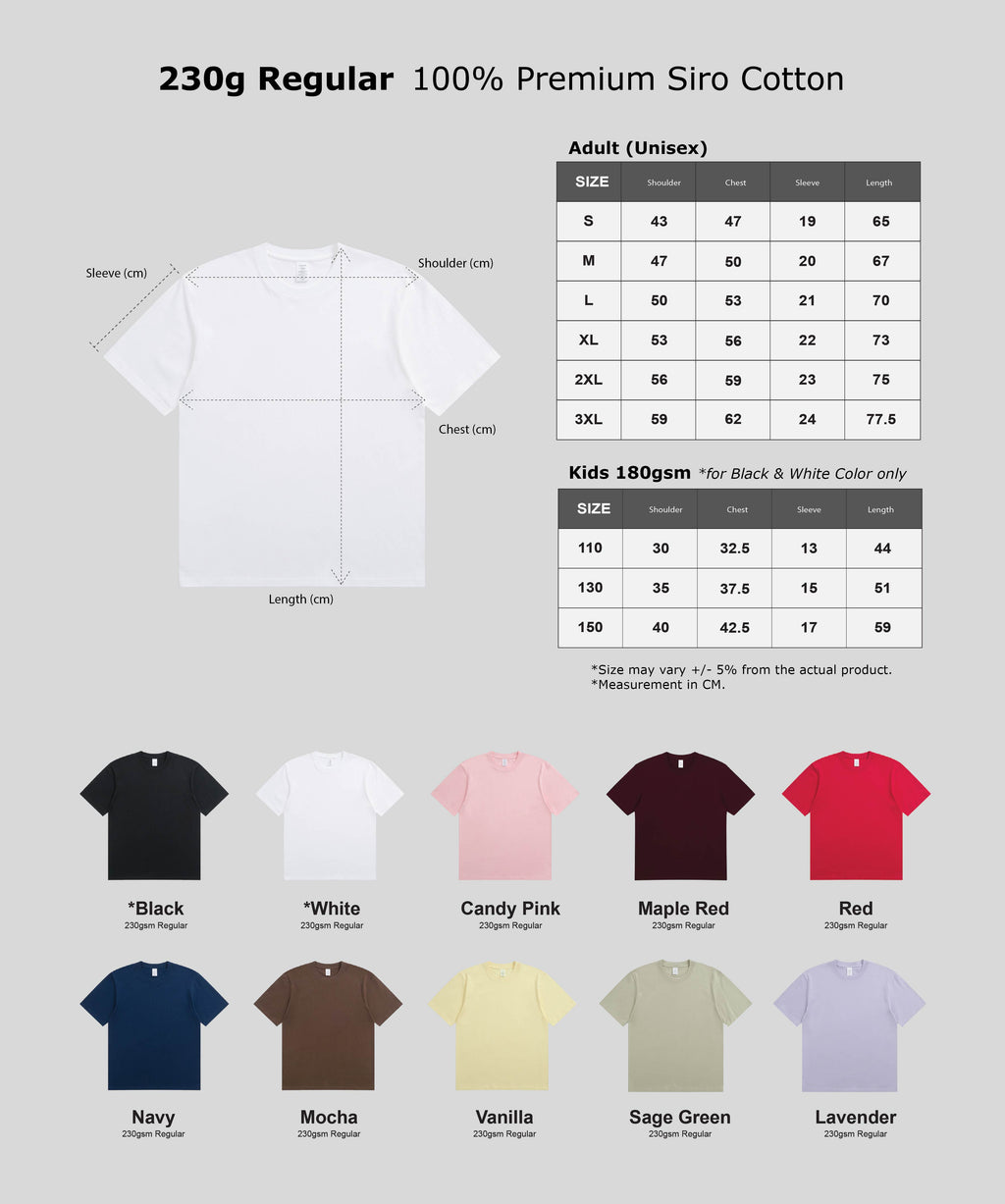 「EMBROIDERED」OUTLINE TEE