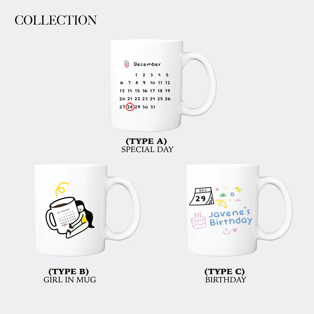 「SPECIAL DAY MUG」GIFT FOR SOMEONE