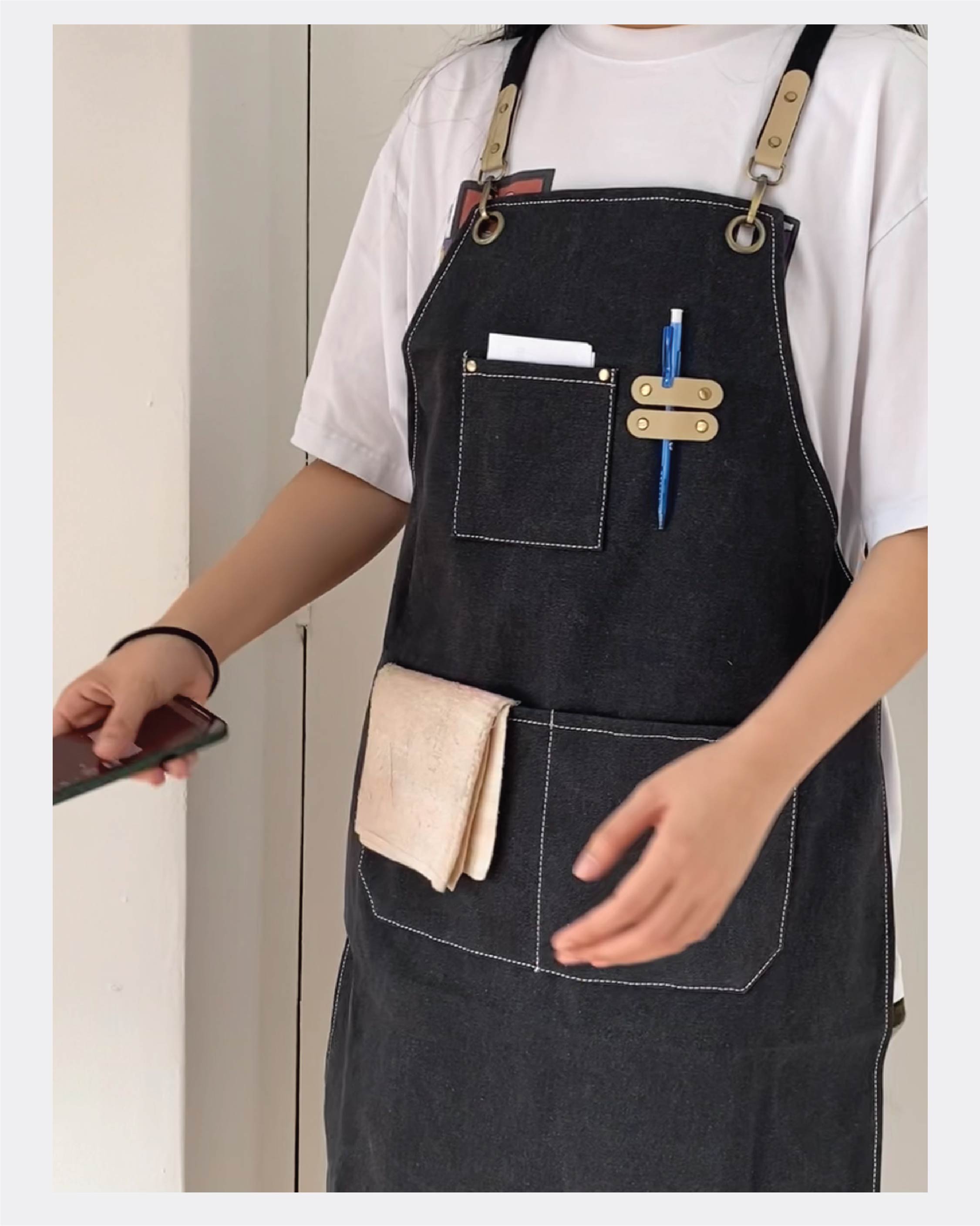 Customise X-Strap Work Apron