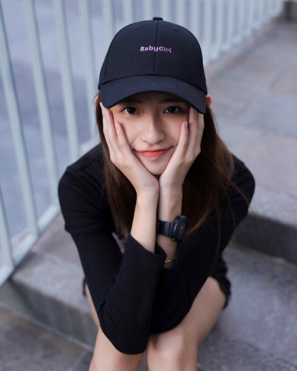 「Embroidery」Structured Baseball Cap