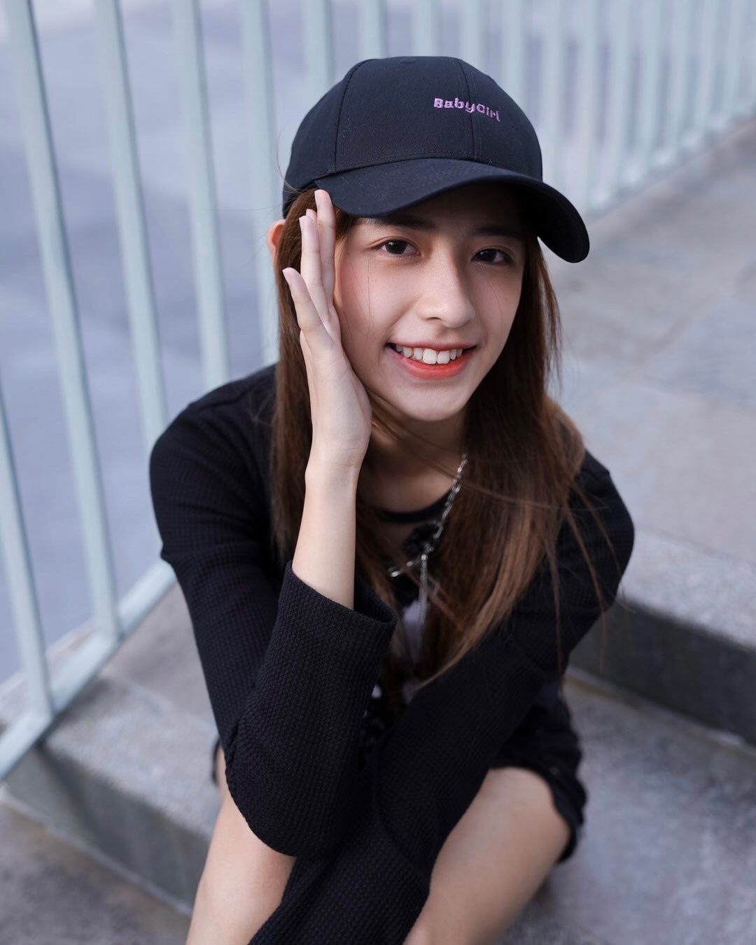 「Embroidery」Structured Baseball Cap