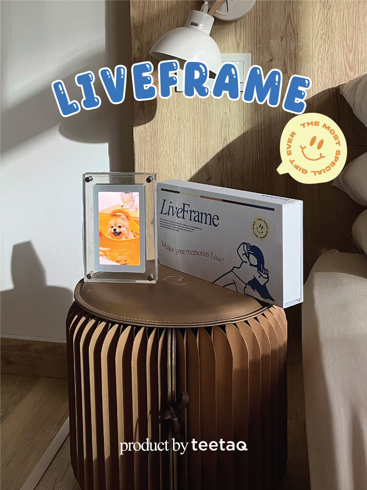 「LIVEFRAME」LIVE MOTION FRAME – TEETAQ