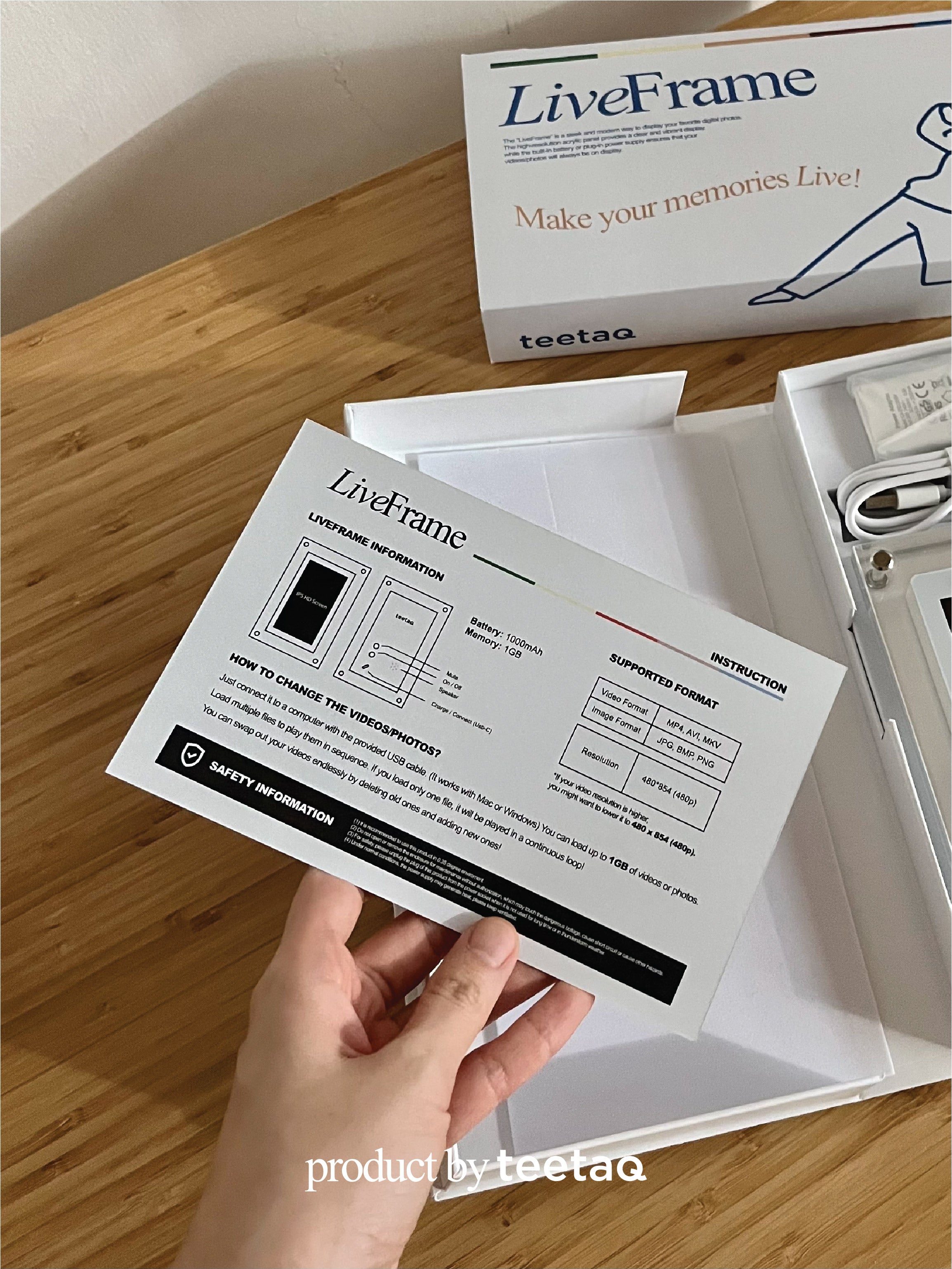 「LIVEFRAME」LIVE MOTION FRAME