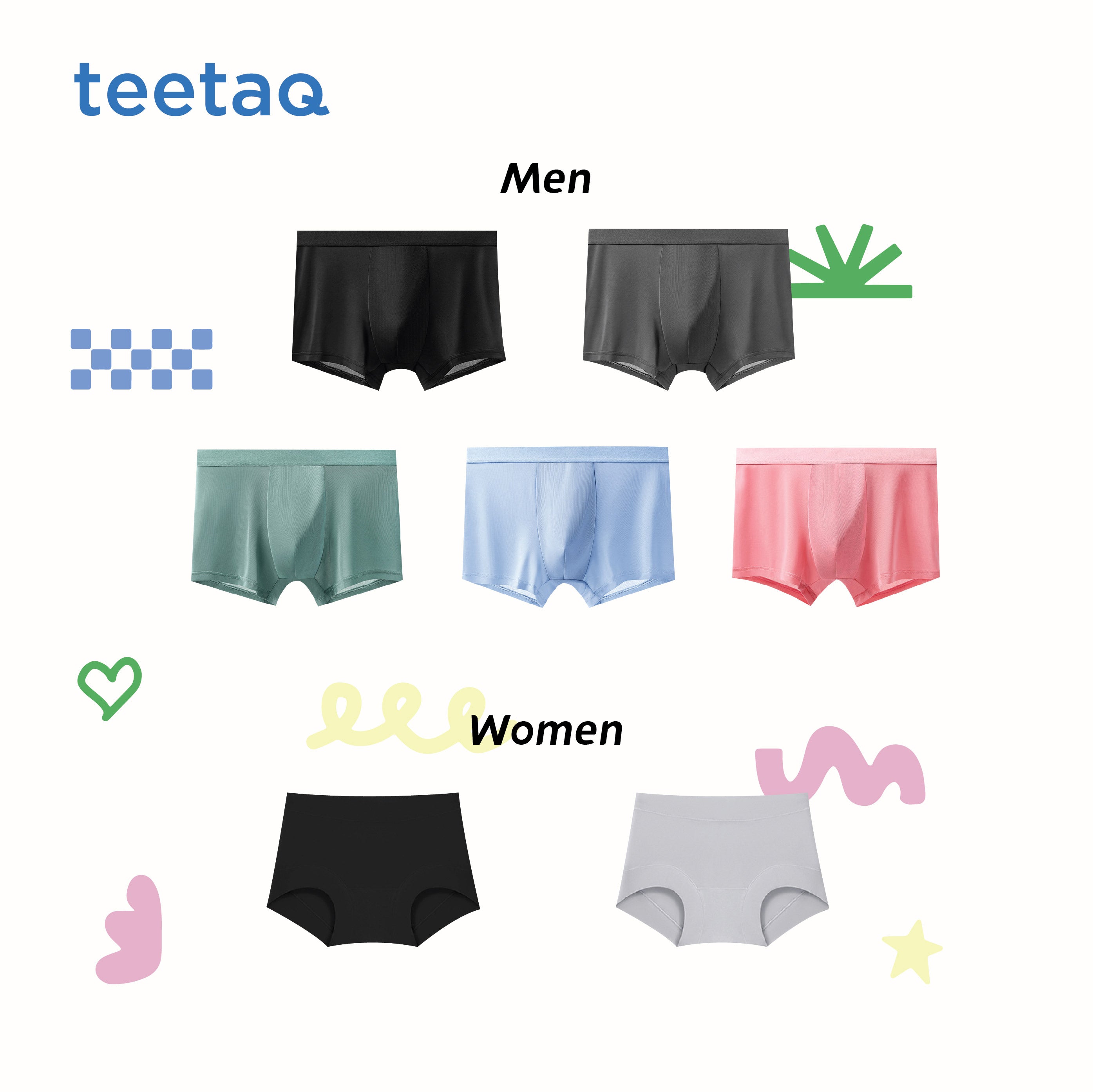 「NAYNAY」CREATIVITY INNERWEAR x 2pcs