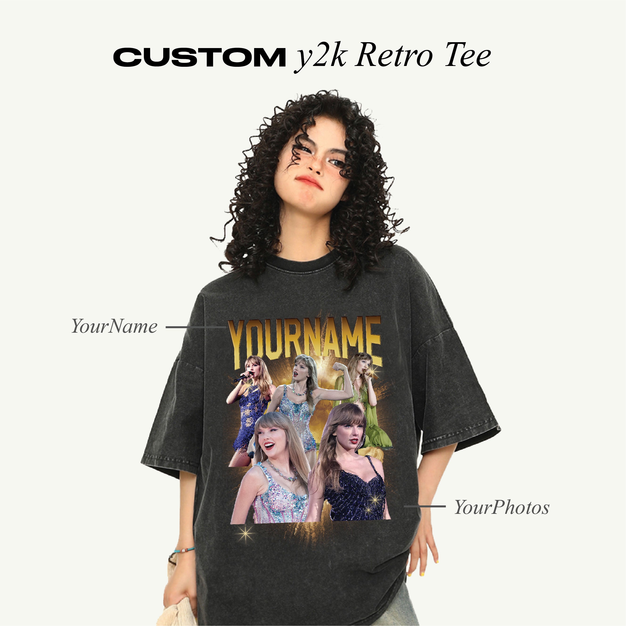 「Y2K RETRO」CUSTOM TEE