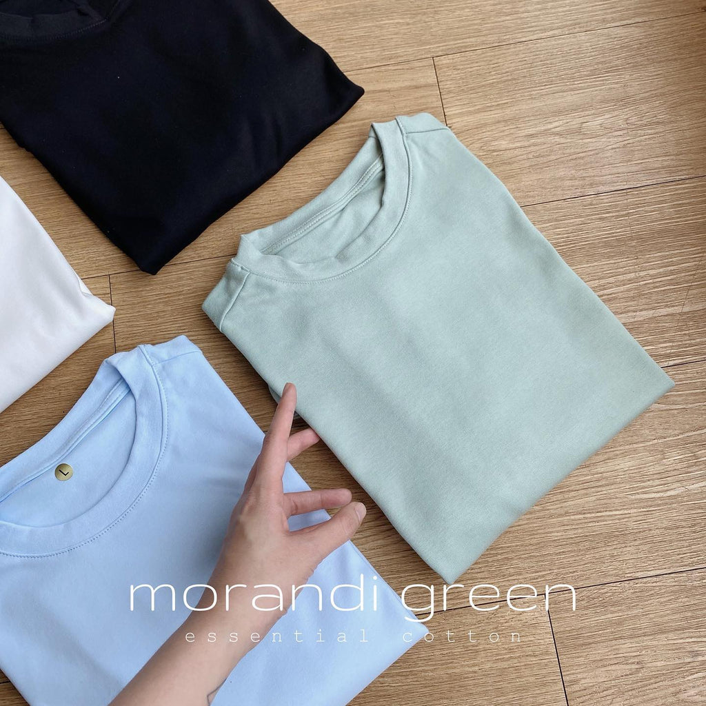 「BOXY OVERSIZED」240GSM ESSENTIAL COTTON TEE