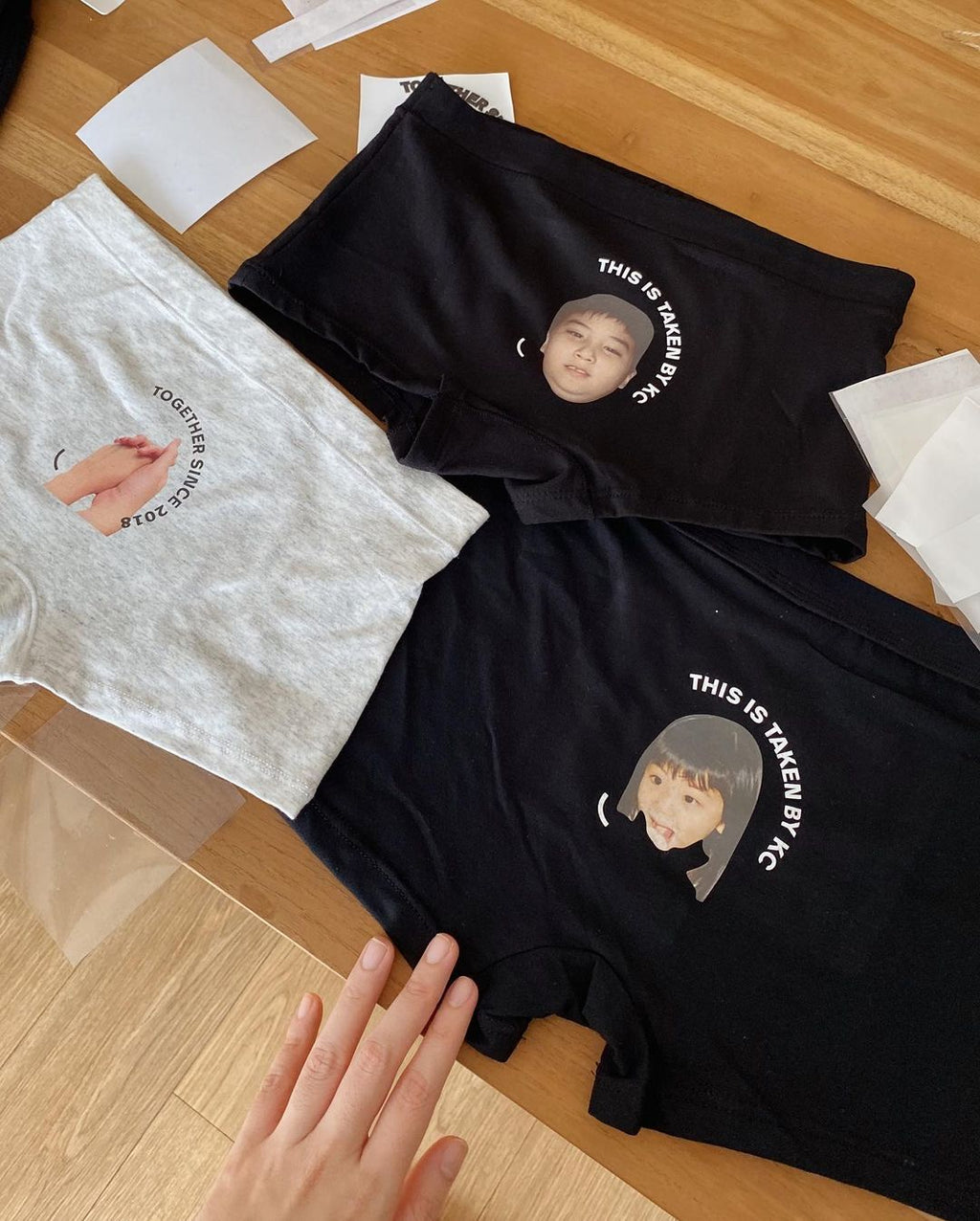 「NAYNAY」CREATIVITY INNERWEAR x 2pcs