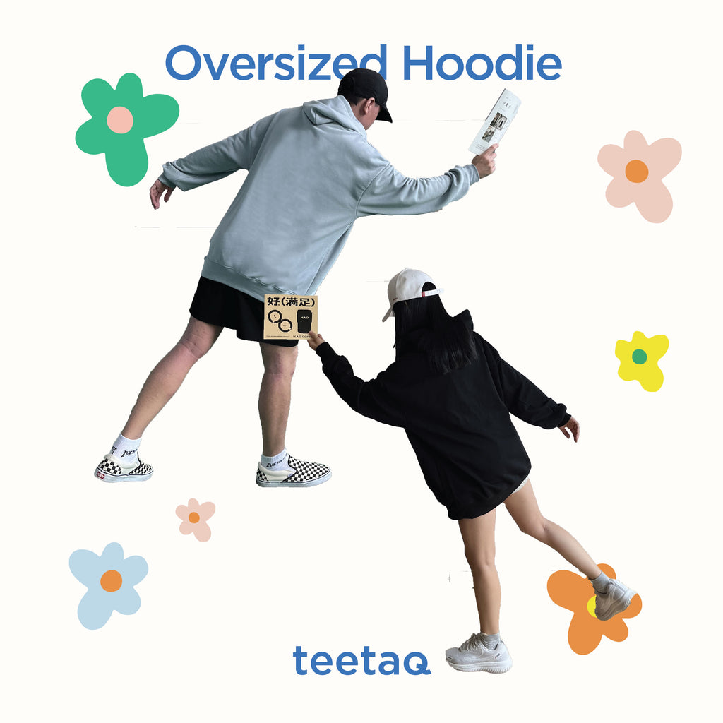 「OVERSIZED HOODIES」FRENCH TERRY