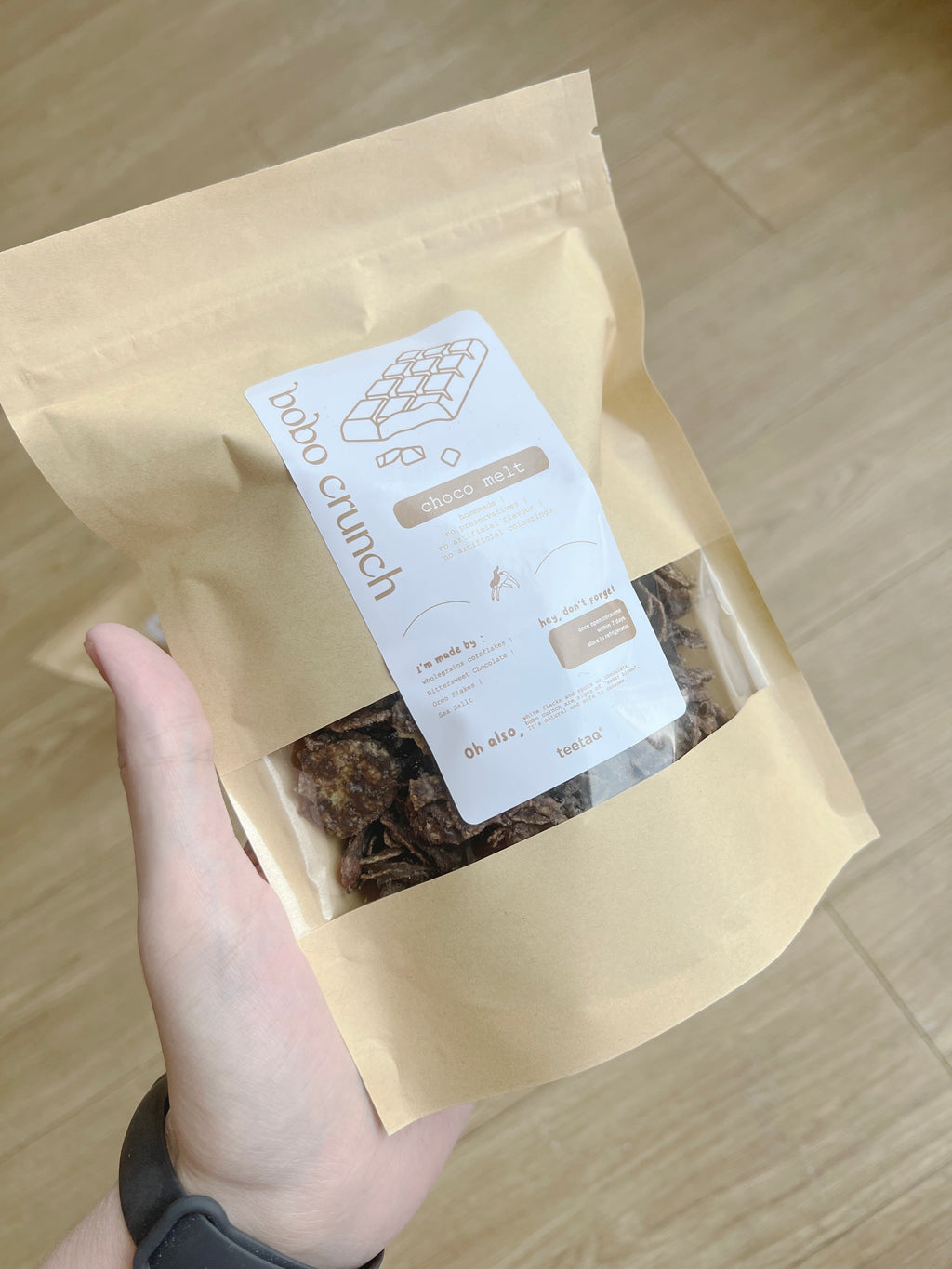 「3 pack」 Chocolate BOBO CRUNCH