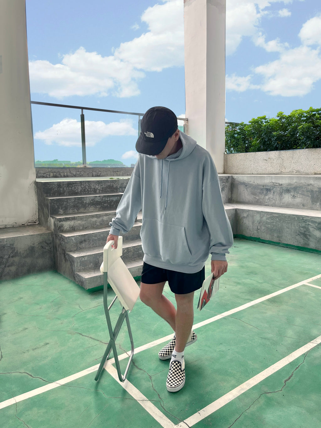 「OVERSIZED HOODIES」FRENCH TERRY